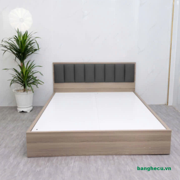 Giường ngủ bọc nệm da cao cấp 1m6 - Ảnh 10