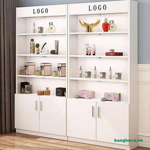 Tủ trưng bày cũ 1m2x2m3 gỗ MDF chống ẩm