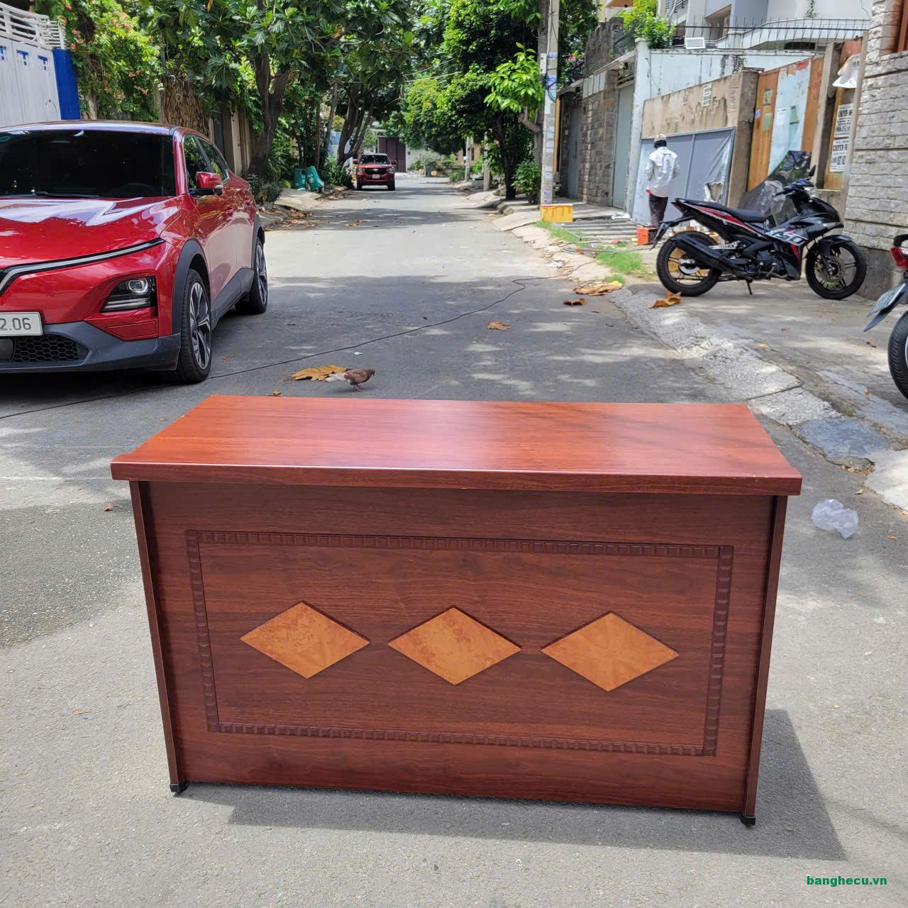 Bàn Giám đốc làm việc 1m2 nâu như mới