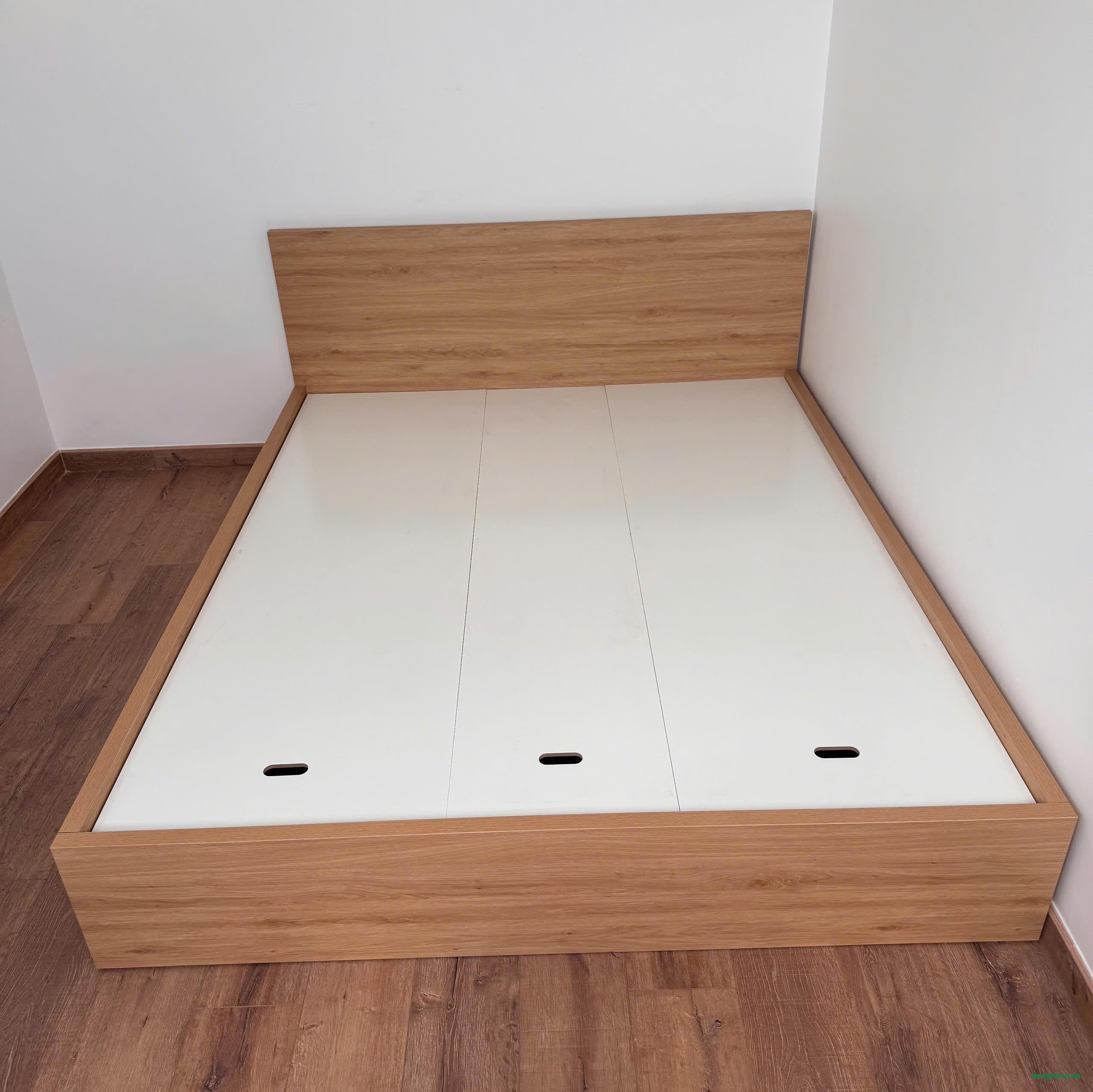 Combo giường tủ áo gỗ MDF tồn kho - Ảnh 3