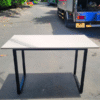 Bàn làm việc chân sắt 1m2x60cm như mới