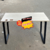 Bàn làm việc chân sắt 1m2x60cm mới 90%