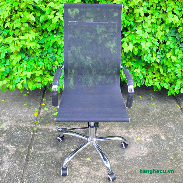 Ghế xoay văn phòng lưng lưới cao mới 100%