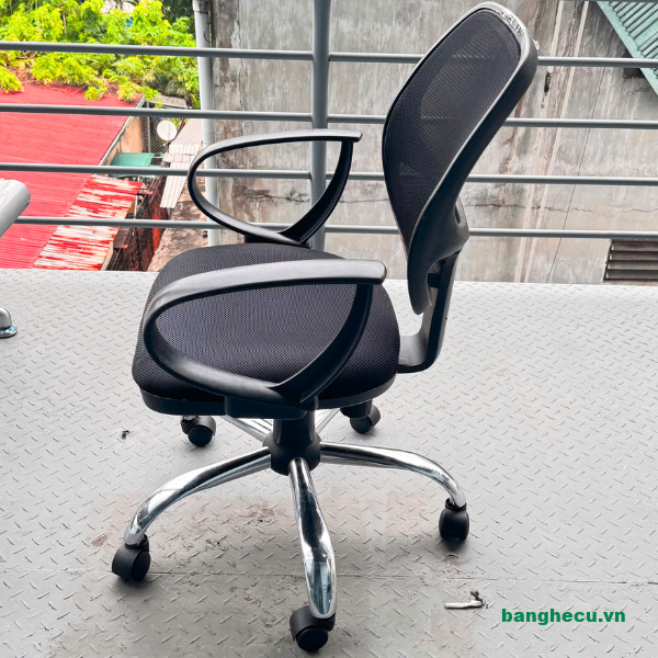 Thanh lý ghế xoay lưới nhân viên mới 90% - Ảnh 3