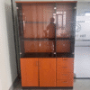 Tủ hồ sơ 1m2x2m cửa kính cũ Hòa Phát