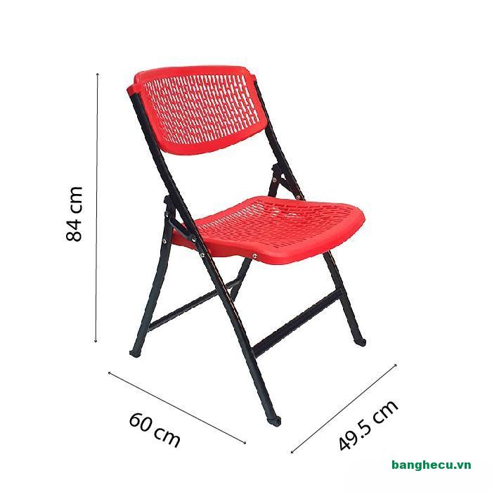 Ghế cafe tựa, ghế training gấp gọn nhiều màu hiện đại - Ảnh 4
