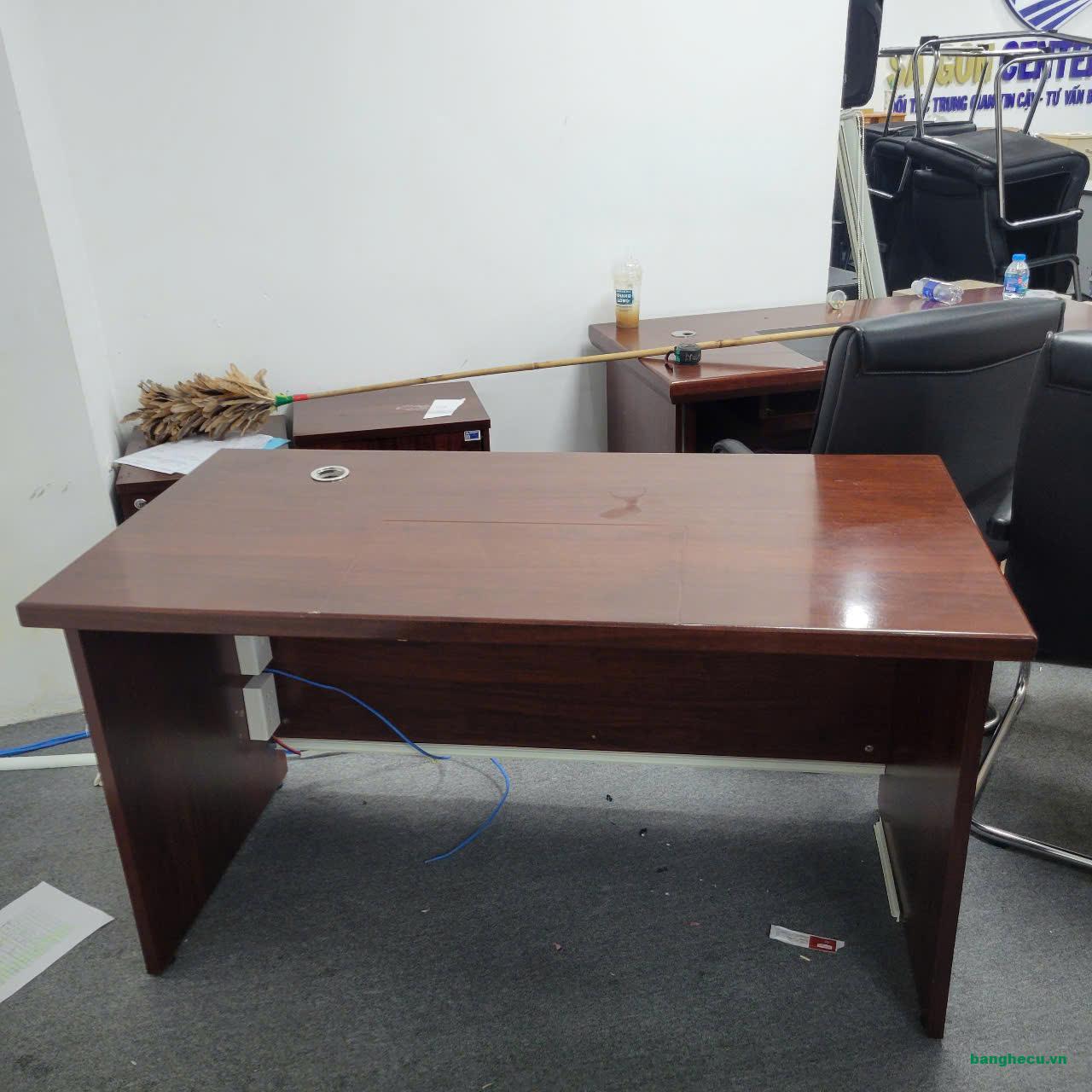 Thanh lý bàn Giám đốc làm việc 1m4 giá rẻ - Ảnh 2