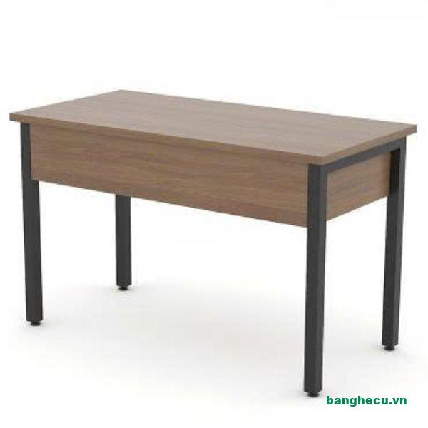 Bàn làm việc văn phòng chân sắt hộc treo giá tốt - Ảnh 4