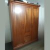 Tủ quần áo 3 cánh gỗ xoan đào hàng xịn như mới
