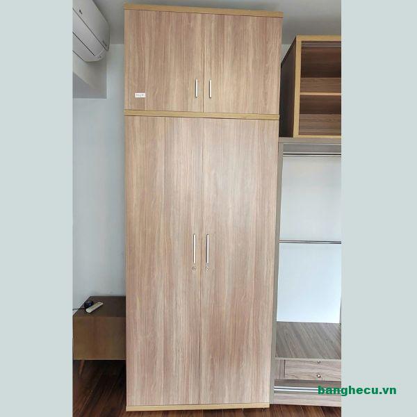 Tủ quần áo gỗ MDF kịch trần 1mx2m8 như mới