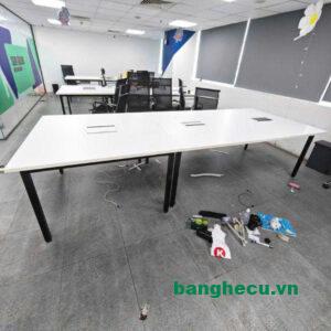 Alternative view of Thanh lý bàn họp cũ 3m6 x 1m2 mới 95% giá rẻ