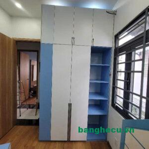 Tủ quần áo gỗ MDF kịch trần 1m5x2m7 như mới