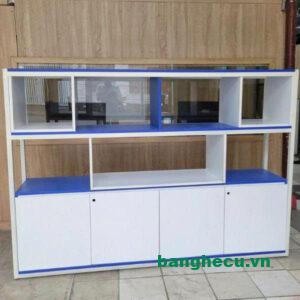 Kệ tủ trưng bày, tủ hồ sơ thanh lý mới 95%