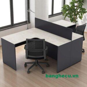 Cụm bàn làm việc 2 người hiện đại mới 100%