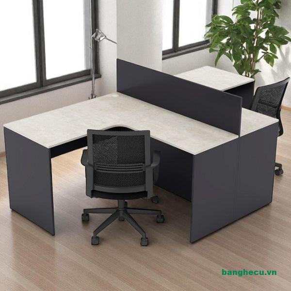 Cụm bàn làm việc 2 người hiện đại mới 100%