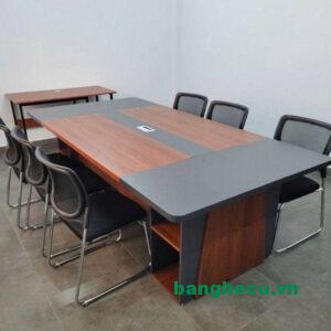 Bàn họp oval 2m4 cũ hàng cao cấp giá rẻ