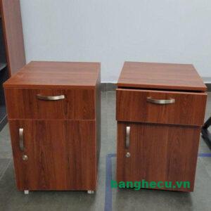 Tủ cabin 2 ngăn cũ có bánh xe di chuyển thanh lý