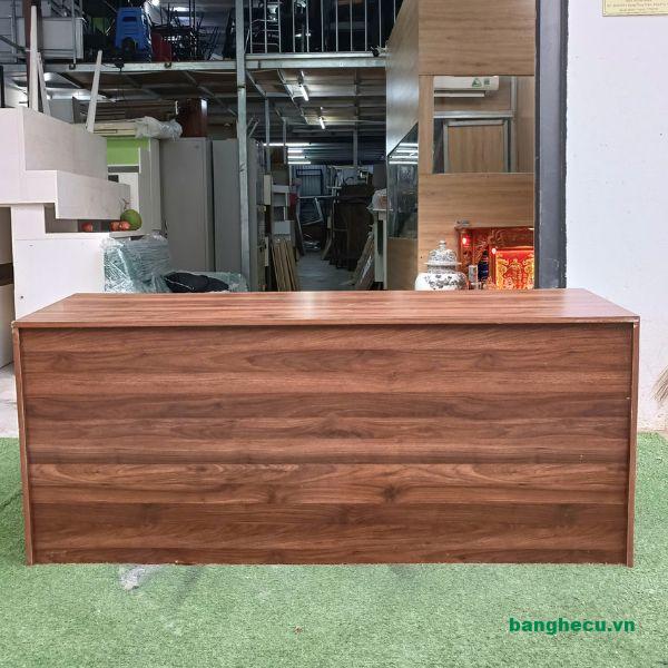 Thanh lý bàn quầy lễ tân văn phòng 2 chỗ ngồi