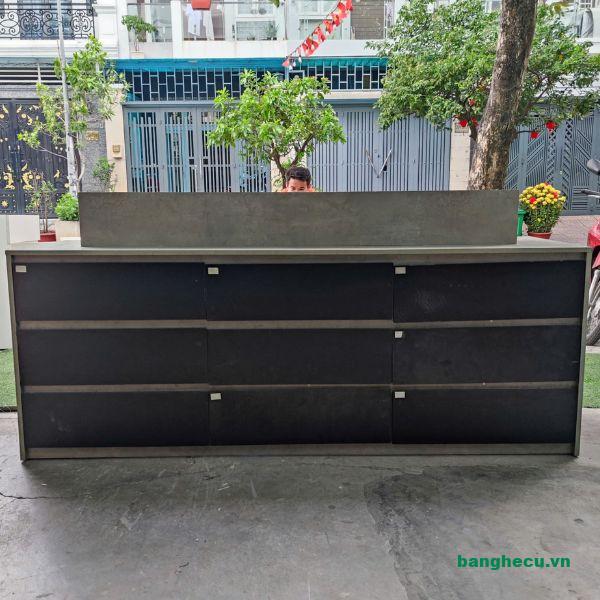 Thanh lý quầy tủ trưng bày trang sức phụ kiện 18 hộc - Ảnh 2