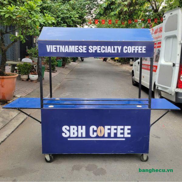 Xe tủ bán cafe cánh dơi cũ giá rẻ