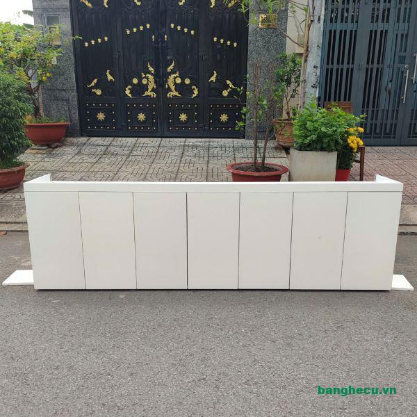 Thanh lý bộ tủ bếp gỗ MDF hiện đại như mới