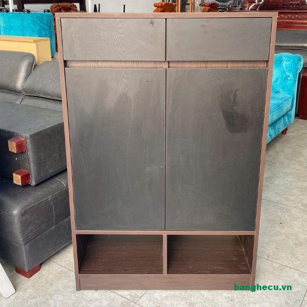 Tủ giày 2 cánh gỗ công nghiệp tồn kho