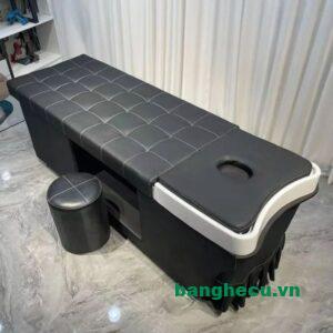 Combo giường massage body spa kèm đôn cao cấp mới 90%