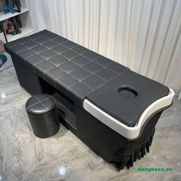 Combo giường massage body spa kèm đôn cao cấp mới 90%