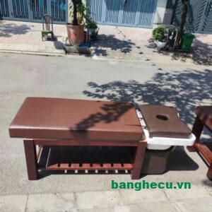 Giường gội đầu thanh lý mới 95%