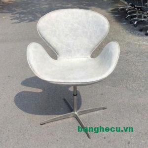 Ghế xoay da chân inox 304 cao cấp