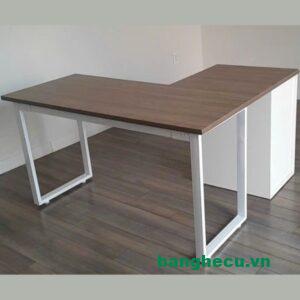 Bàn làm việc Trưởng phòng hiện đại chữ L mới 100%