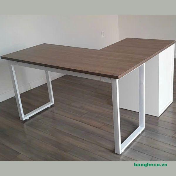 Bàn làm việc Trưởng phòng hiện đại chữ L mới 100%