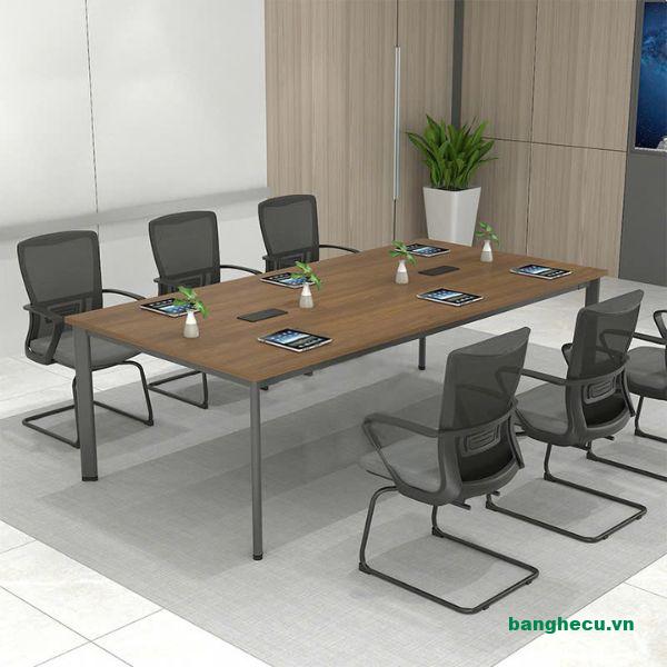 Bàn họp văn phòng chân Elip 2m4 hiện đại mới 100% - Ảnh 2