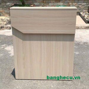Quầy lễ tân mini gỗ công nghiệp 80cm tồn kho