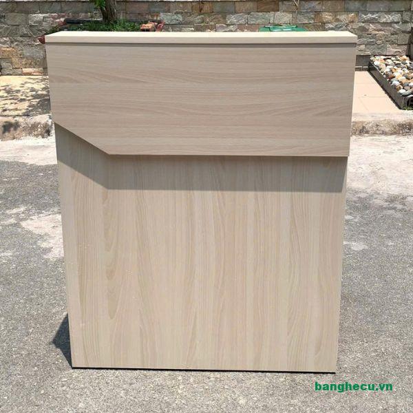 Quầy lễ tân mini gỗ công nghiệp 80cm tồn kho